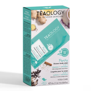 Teaology YOGA CARE Purity Shower Body Wipe 10 unidades